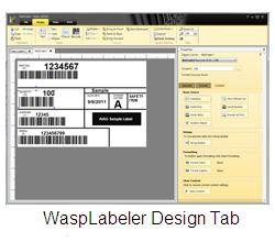 WaspLabeler bar code labeling software